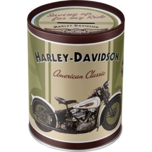 Harley Davidson Money Box Tin