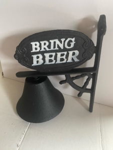 Bring Beer Cast Iron Bell