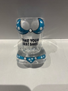 Iddy Biddy Shot Glass Blue