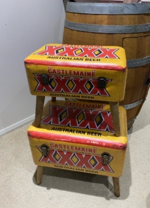 XXXX Beer Set Of 2 Storage Seats