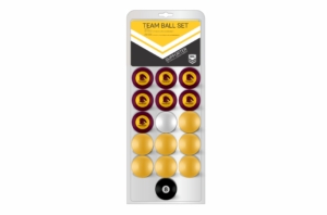 NRL Broncos Pool Balls