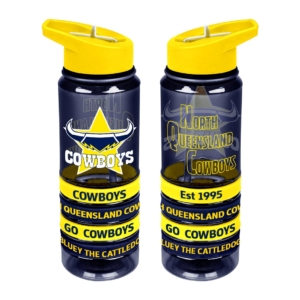 NRL Cowboys Tritan Drink Bottle