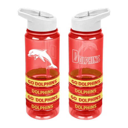 NRL Dolphins Tritan Drink Bottle