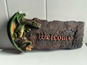 Dragon Welcome Sign