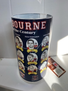 AFL Melbourne Team of the Century Glass Stein