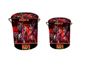 KISS Set Of 2 Storage Stools