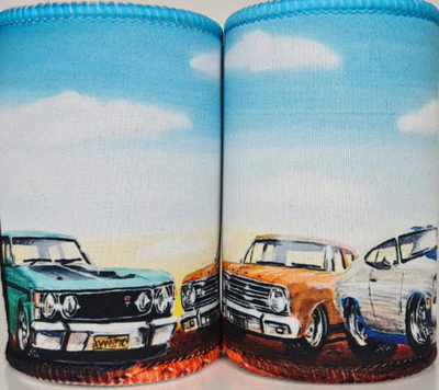 Ford 3 Classic Falcons Stubby Holder