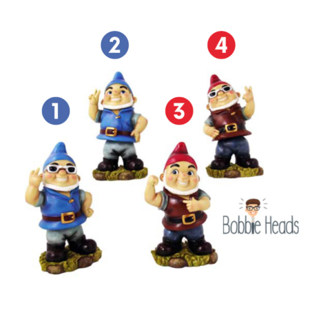 Naughty Bobblehead Gnomes 16cm