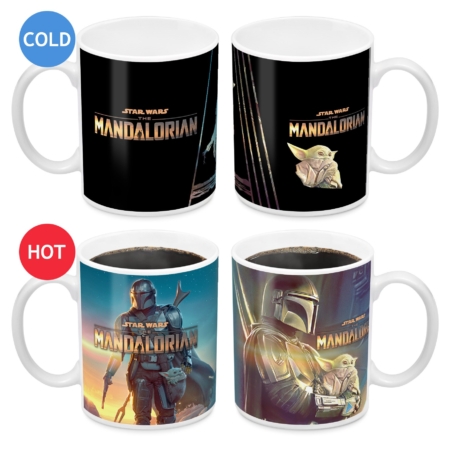 Star Wars Mandalorian Heat Changing Mug