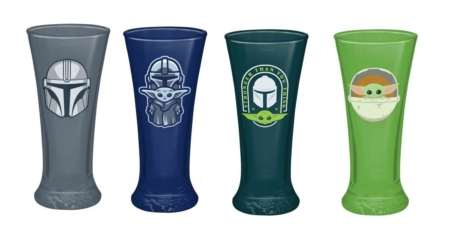 Star Wars Mandalorian Set Of 4 Glasses