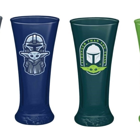 Star Wars Mandalorian Set Of 4 Glasses