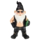 Biker Gnome in Black 42cm