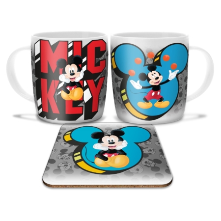 Disney Mickey Mug & Coaster Gift Pack