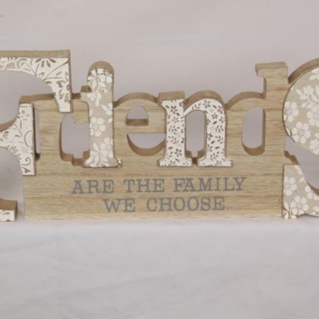 Friends Plaque mdf 40cm