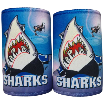 NRL Sharks Stubby Holder