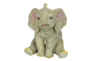 Sitting Elephant 20cm