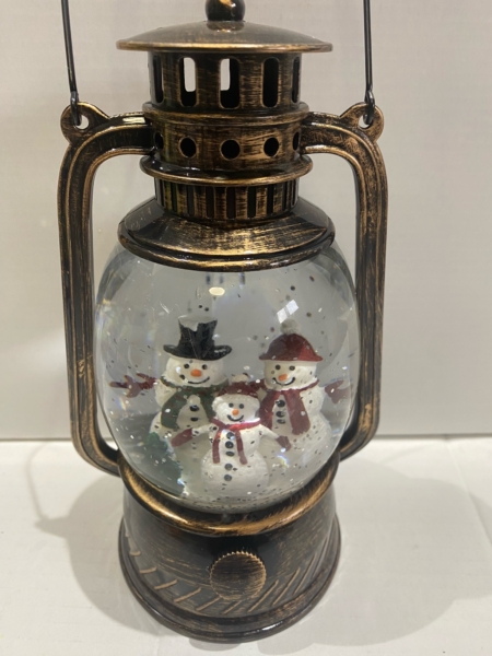 Magical Christmas Lantern - 3 Snowmen