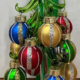 Christmas Tree Coloured Baubles 15cm