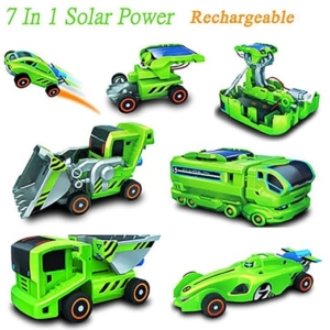 7 In 1 DIY Solar Space Fleet