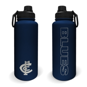 AFL Carlton Stainless Steel Drink Bottle