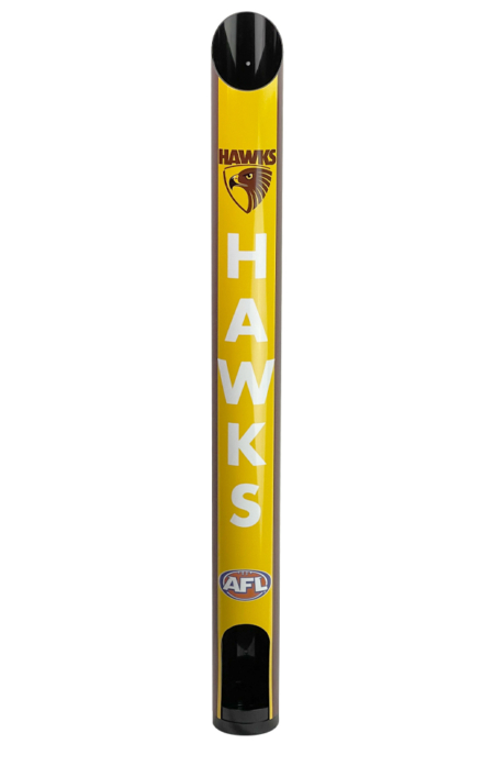 AFL Hawthorn Stubby Holder Dispenser