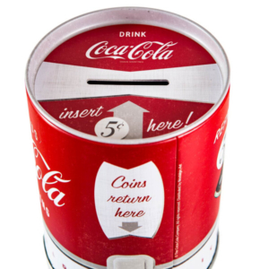 Coca Cola Red Money Tin