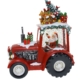 Santa Tractor Red With Gifts