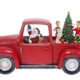 Santa Driving Ute Water Lantern