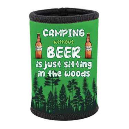 Camping Without Beer Stubby Holder