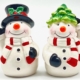 Snowmen Salt & Pepper Shakers