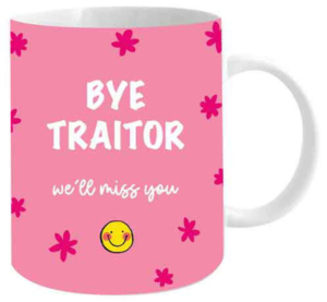 Bye Traitor Coffee Mug