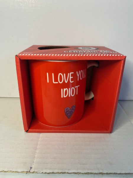 I Love You Idiot Coffee Mug