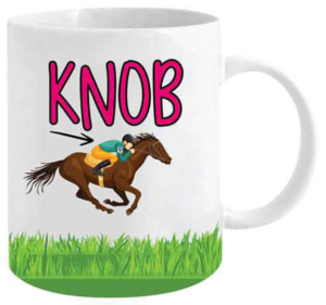 Knob Jockey Coffee Mug