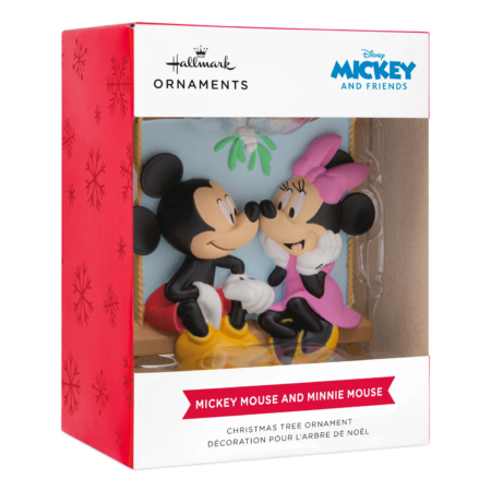 Hallmark Christmas Ornament Mickey Minnie Swing