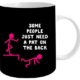 Pat On The Back Coffee Mug